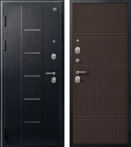 Центурион V-06-2024 Чёрный муар-Лиственница тёмная Центурион V-06-2024 Чёрный муар-Лиственница тёмная